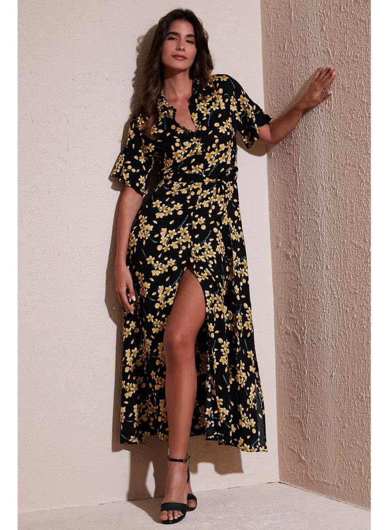 Lela Floral Print Midi Dress - Image 2